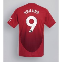 Camiseta Manchester United Rasmus Hojlund #9 Primera Equipación Replica 2024-25 mangas cortas